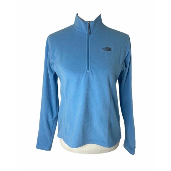 The North Face Girl's Fleece Pullover Blue TKA-100 Series Long Sleeve Size XL - Picture 1 of 9